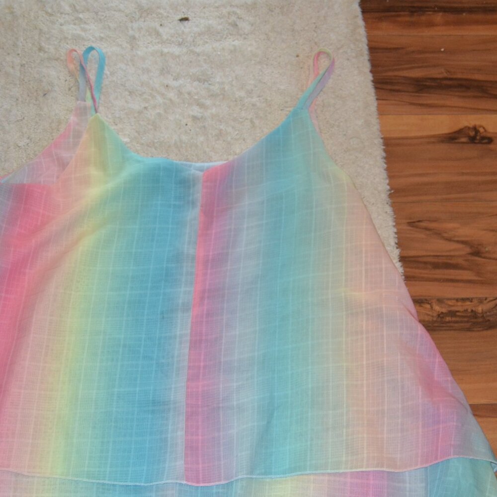A cute Pastel Spaghetti Strap Top.